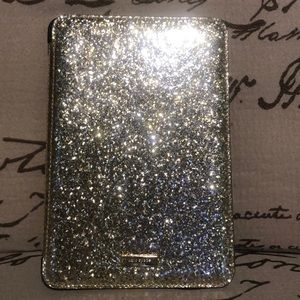 Gold Glitter Kate Spade Apple iPad Mini 3 Case
